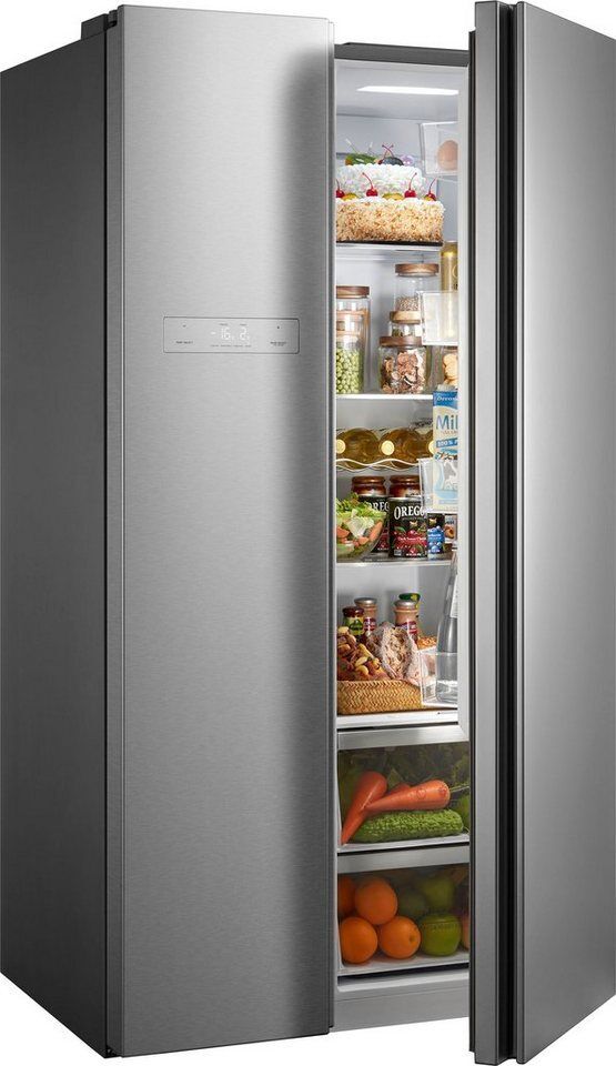 Hanseatic Side-by-Side HSBS17590CI, 179,3 cm hoch, 91 cm breit, Abtauautomatik,