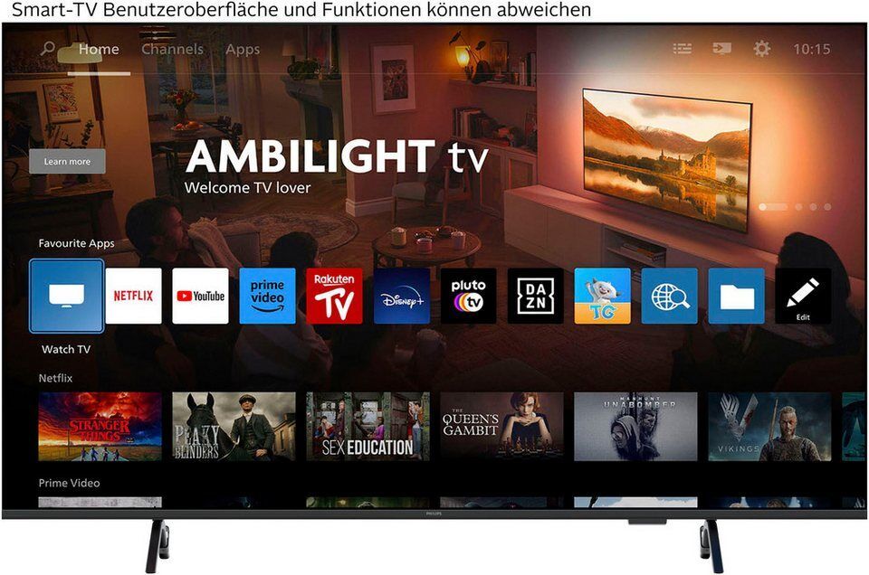 Philips 55PUS8000/12 LED-Fernseher (139 cm/55 Zoll, 4K Ultra HD, Smart-TV)