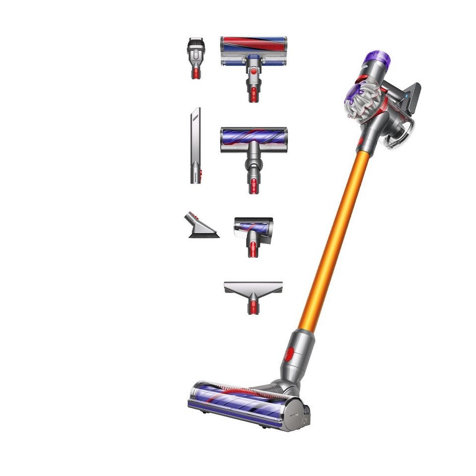 DYSON Akku-Hand-und Stielstaubsauger V8 Absolute, 425 W, beutellos, Haarentwirru