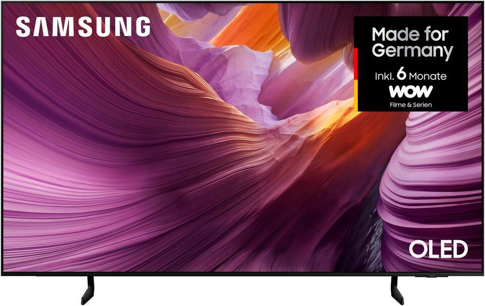 Samsung GQ55S85FAU OLED-Fernseher (138 cm/55 Zoll, 4K Ultra HD, Smart-TV, HDR, D