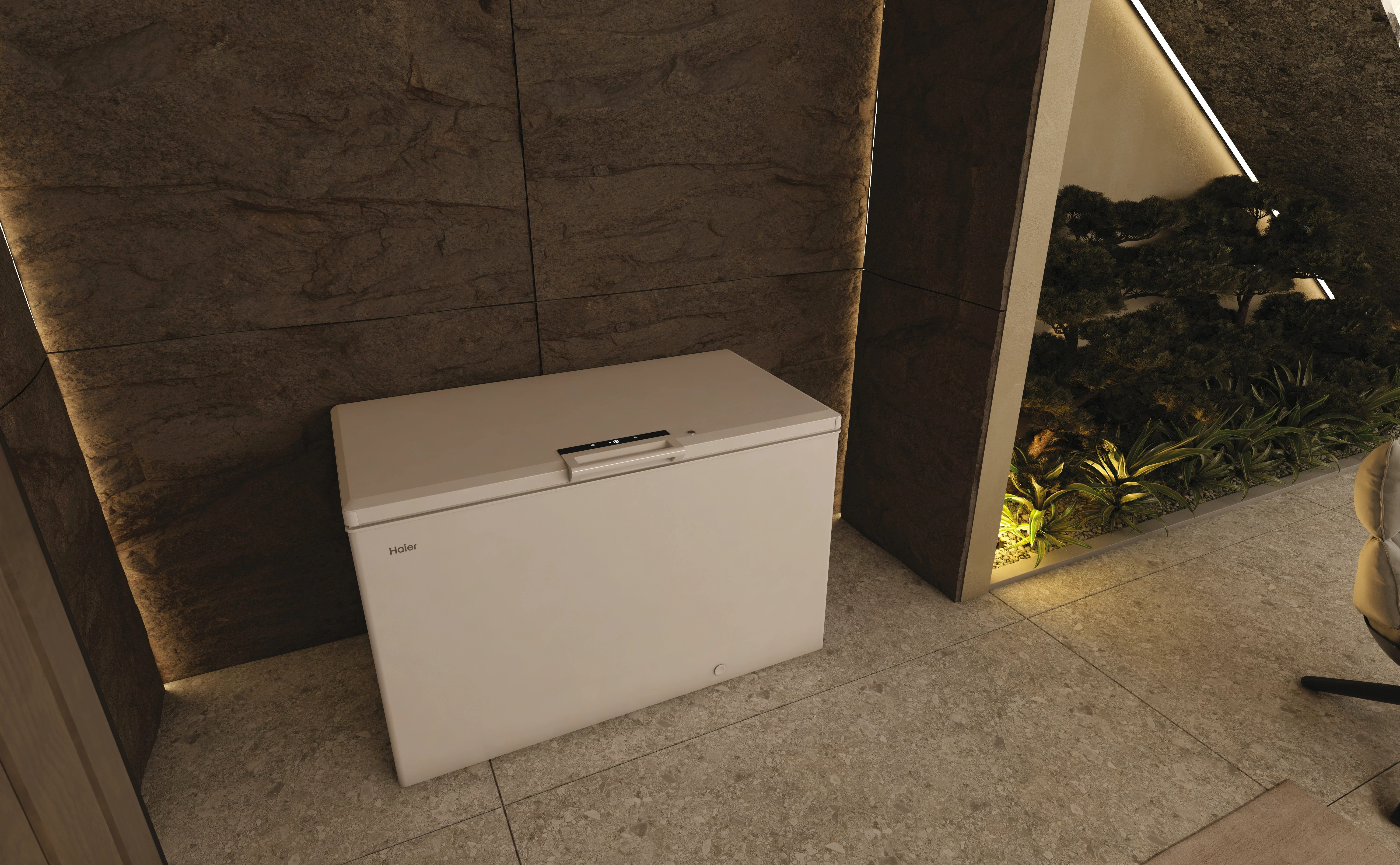 Haier Gefriertruhe CHEST SERIES 3 HCE420D, 132 cm breit, 418 l