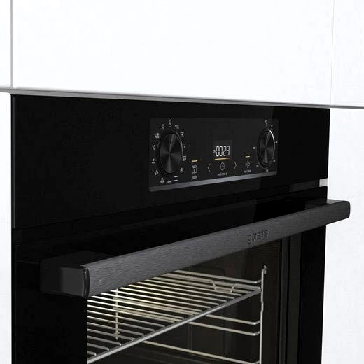 GORENJE Backofen-Set BLACKSET2, mit 1-fach-Teleskopauszug, Aqua Clean, AirFry-Funktion
