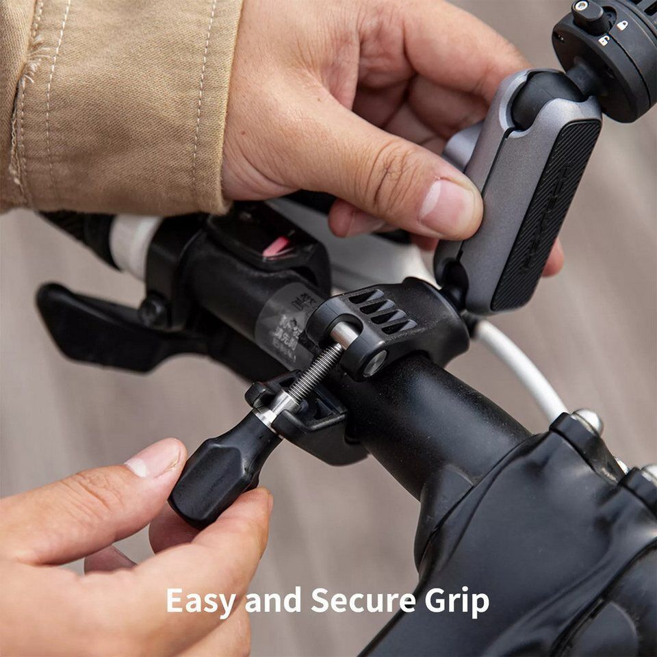 PGYTECH Action Cam-Halterung Halter für GoPro 12 Action 360°Fahrrad Motorrad Len