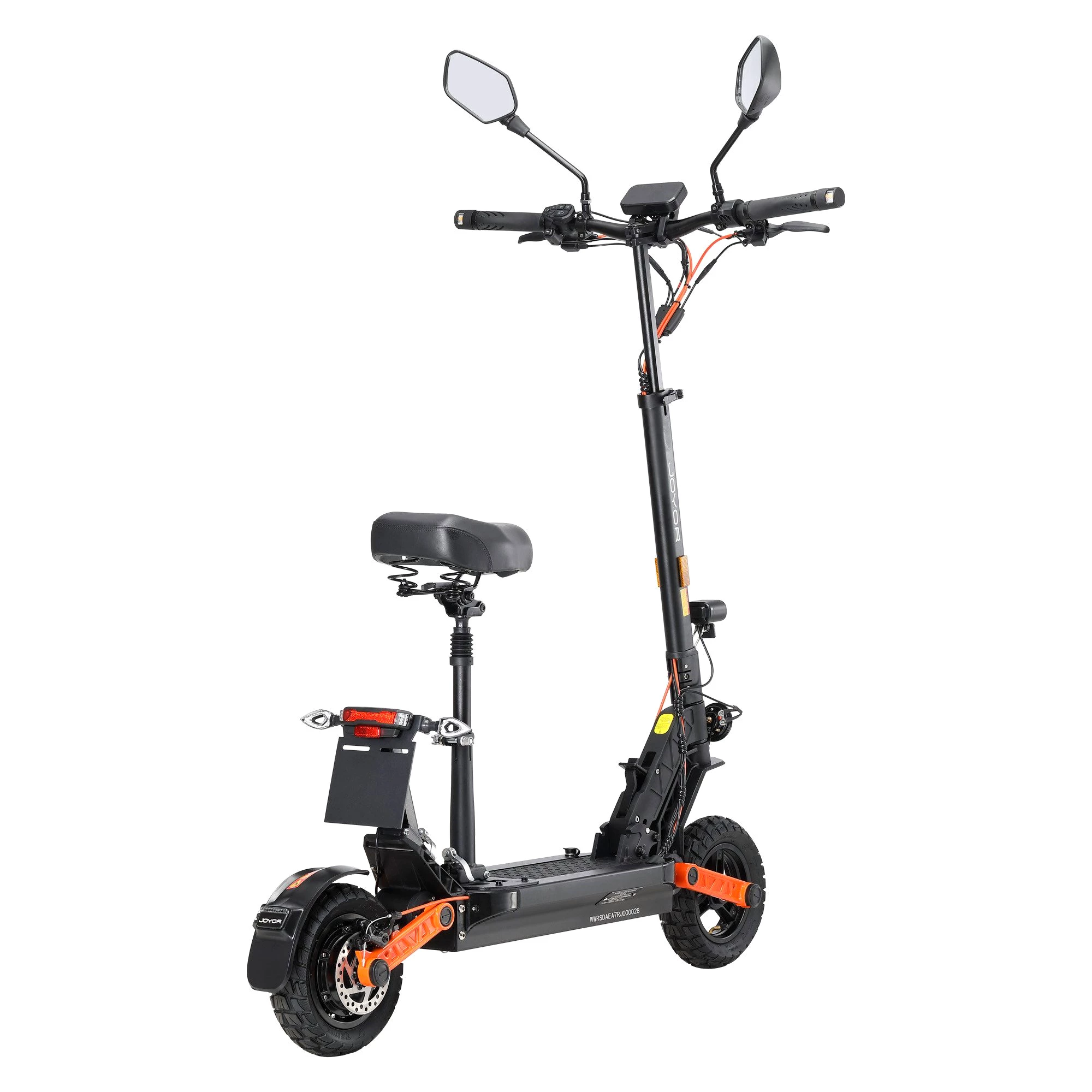 JOYOR E-Mofaroller S8E Elektroroller mit Straßenzulassung Sitz 45 km/h klappbar offroad, 45 km/h