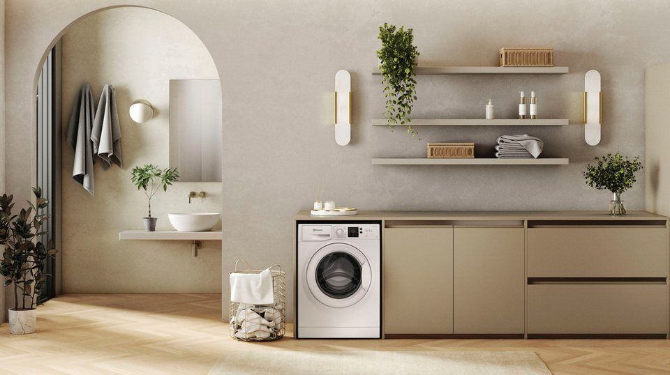 BAUKNECHT Waschmaschine WBP 714A, 7 kg, 1400 U/min, Kurz 45' – saubere Wäsche be
