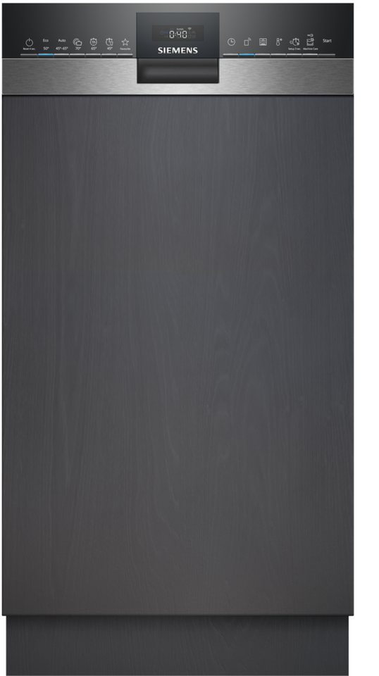 SIEMENS teilintegrierbarer Geschirrspüler iQ300 SR53HS74KE, 10 Maßgedecke, Schne