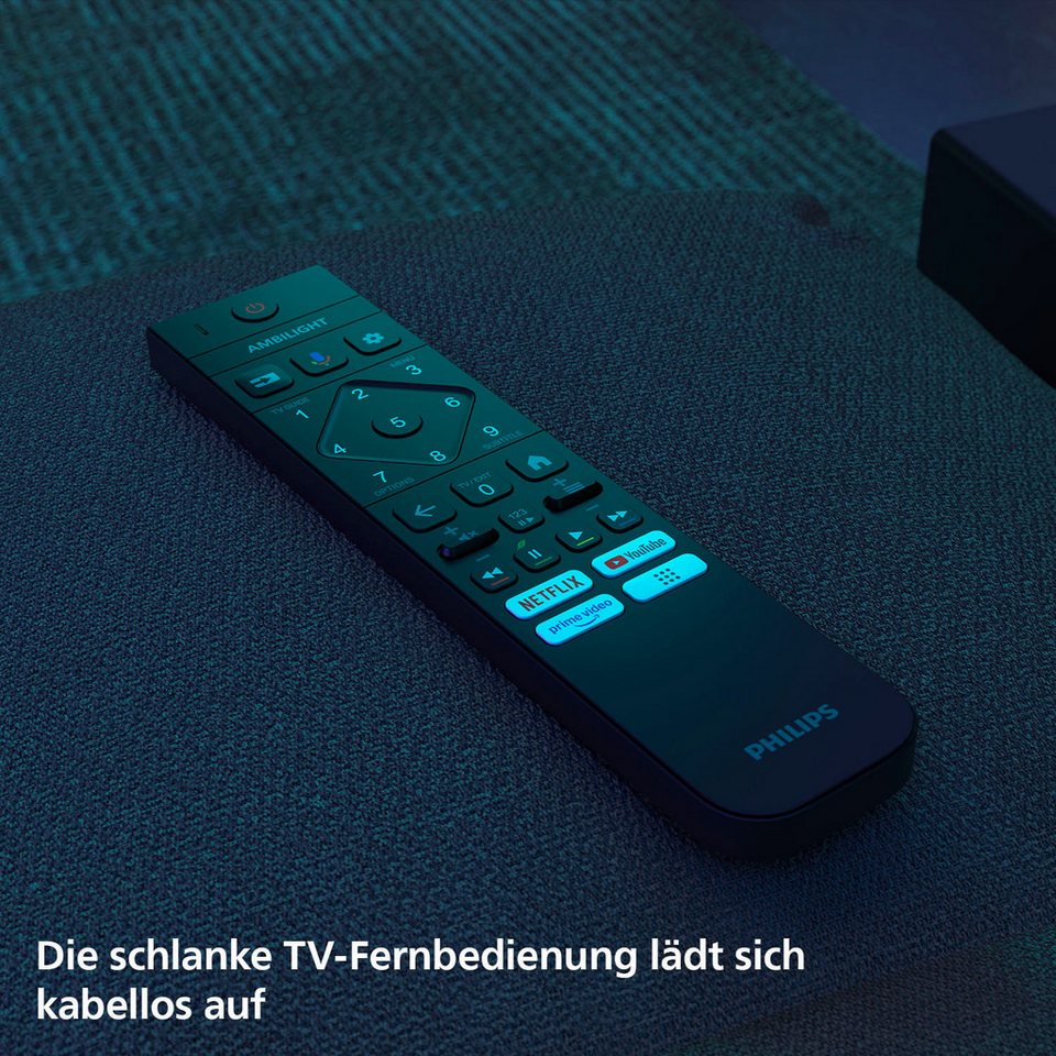 Philips 48OLED810/12 OLED-Fernseher (121 cm/48 Zoll, 4K Ultra HD, Google TV, Sma