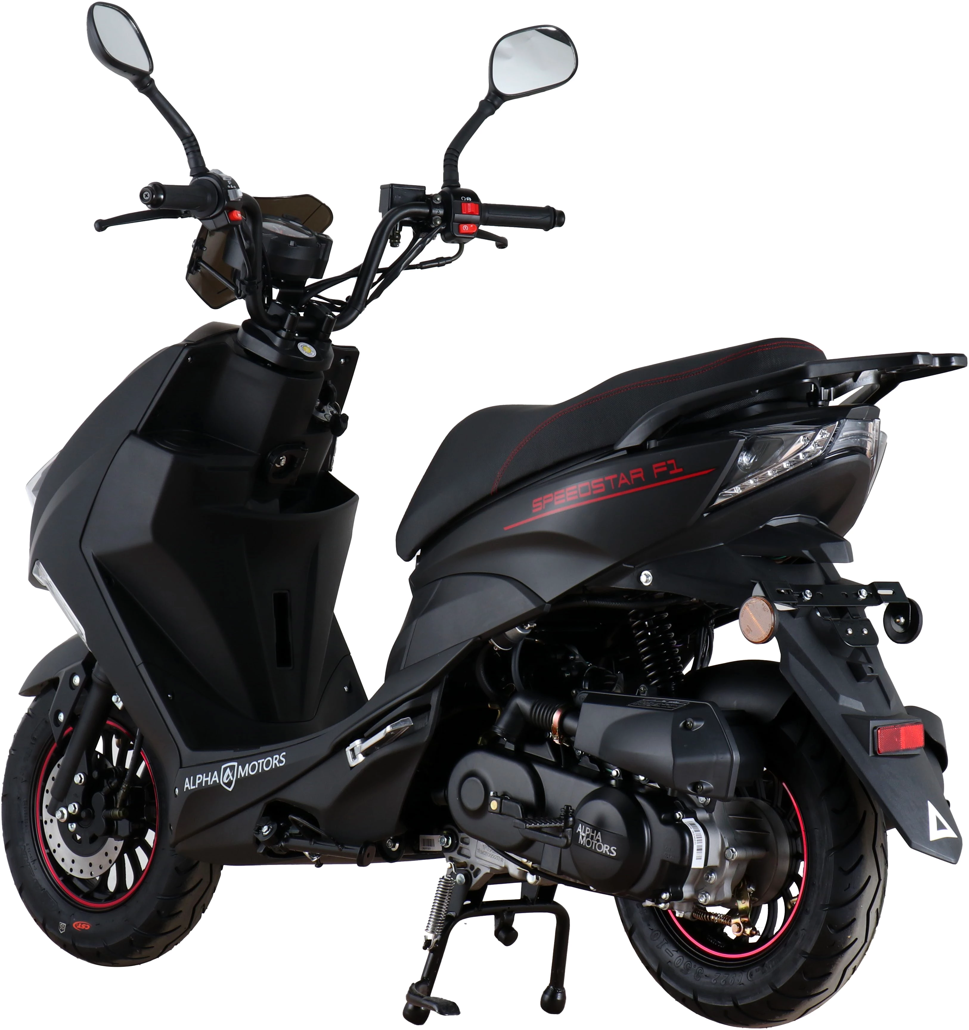 Alpha Motors Motorroller Speedstar FI, 50 ccm, 45 km/h, Euro 5, mit Lenkerschloss
