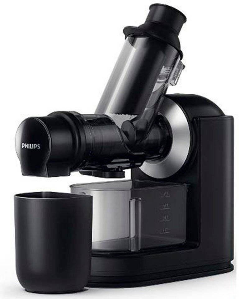 Philips Slow Juicer HR1889/70, 150 W, Viva Collection, mit Tropfstopp, QuickClea