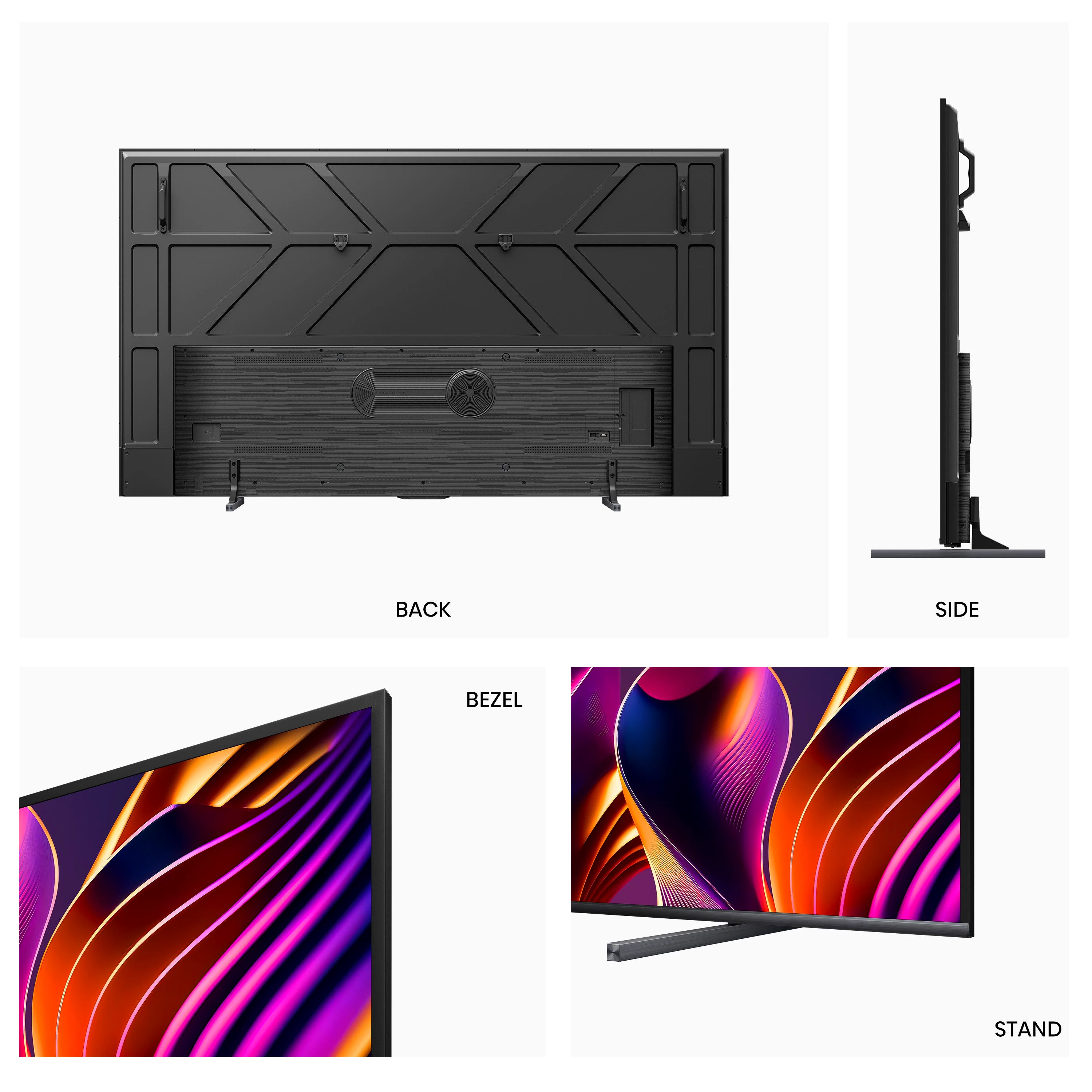 Hisense 100E77NQ PRO QLED-Fernseher (254 cm/100 Zoll, 4K Ultra HD, Smart-TV, 4K UHD, QLED)