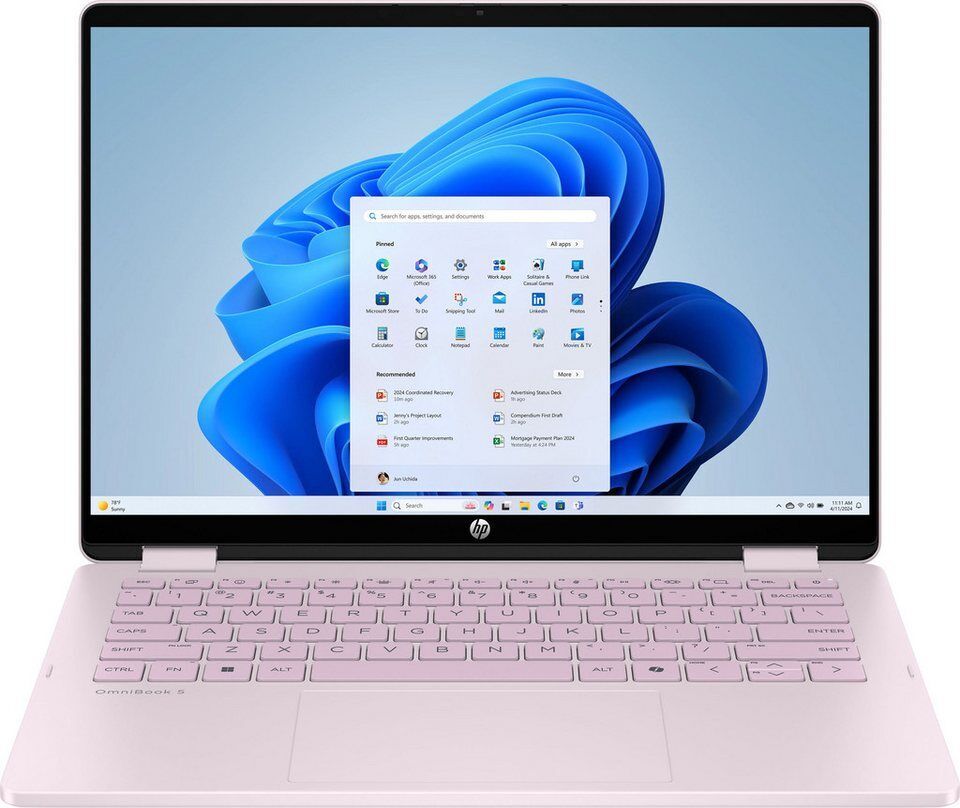 HP OmniBook 5 Flip Convertible Notebook (35,6 cm/14 Zoll, Intel Core i5 1334U, I