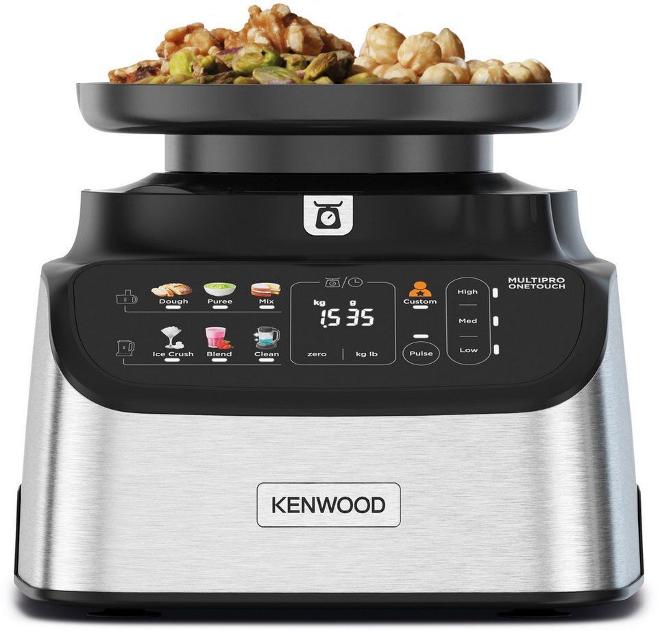 KENWOOD Kompakt-Küchenmaschine MultiPro OneTouch FDM73.480SS schwarz, 1000 W