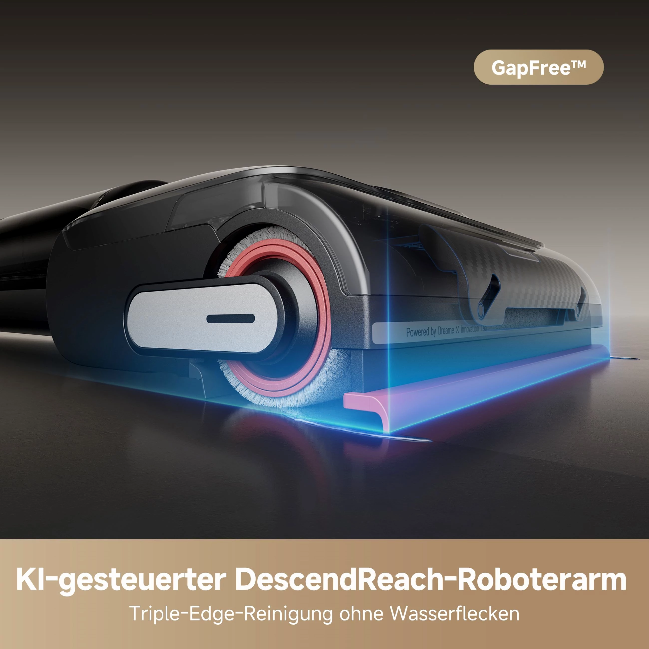 Dreame Nass-Trocken-Sauger H15 Pro, 21.000 Pa Saugkraft, GapFree,180°-Design, Selbstreinigung