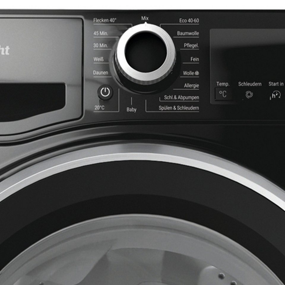BAUKNECHT Waschmaschine W7 S6300 A, 7 kg, 1400 U/min, Kurz 45‘, Anti-Allergie-Pr
