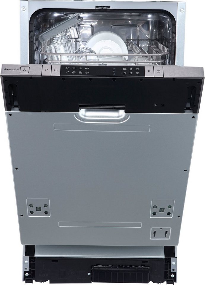 Hanseatic vollintegrierbarer Geschirrspüler HGVI4582C10J7714DS, 10 Maßgedecke, e