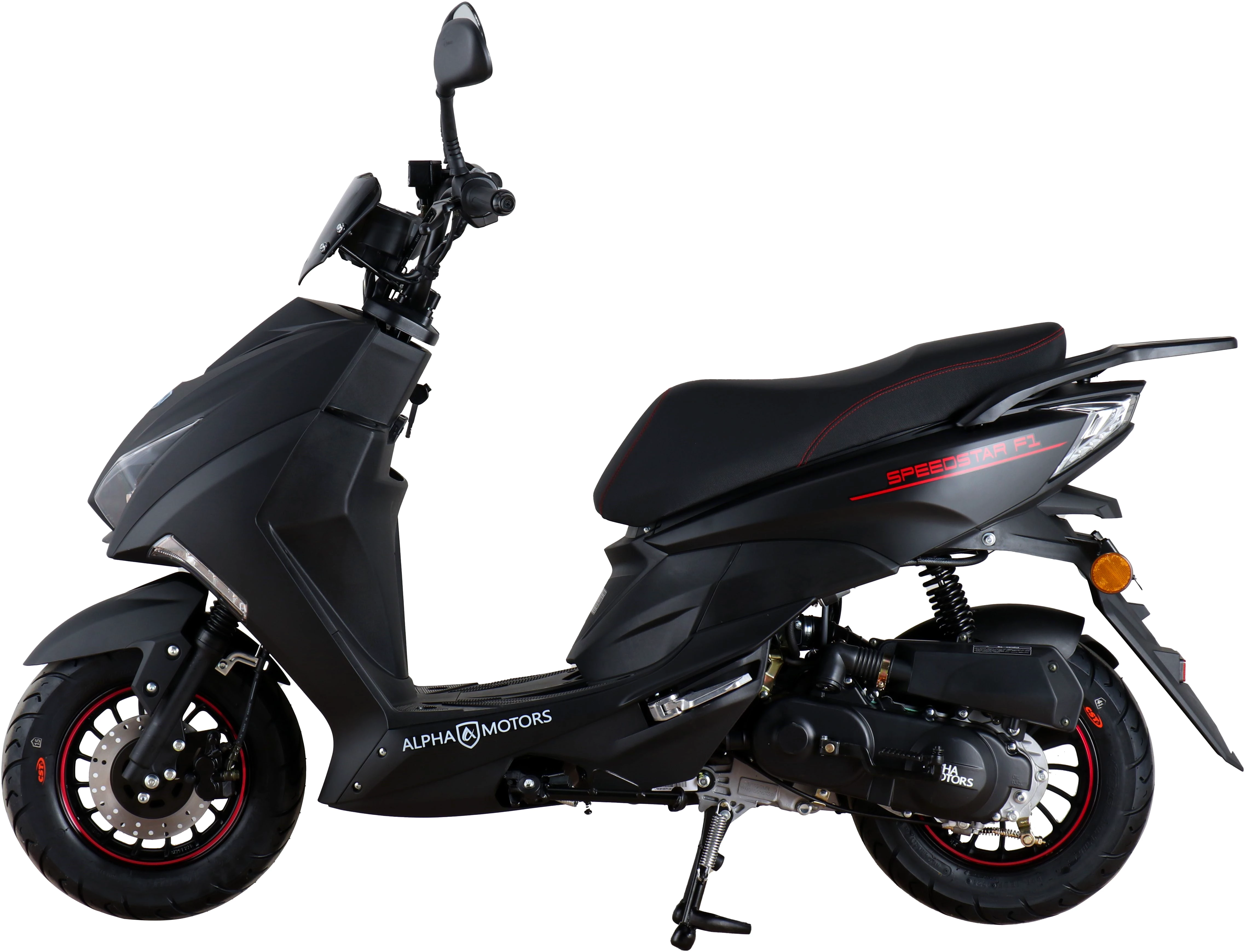 Alpha Motors Motorroller Speedstar FI, 50 ccm, 45 km/h, Euro 5, mit Lenkerschloss