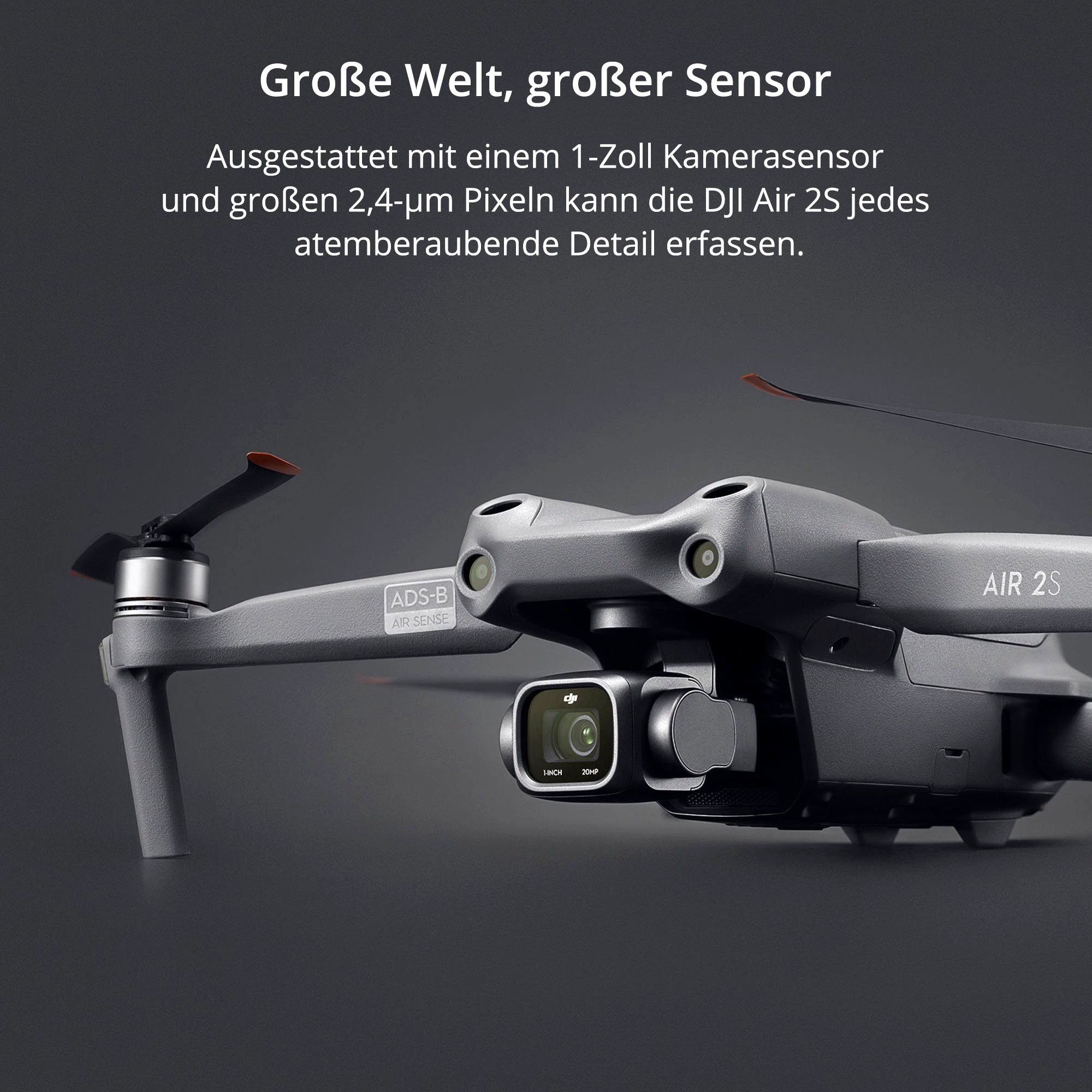 DJI AIR 2S Drohne (5,4K, DJI RC-N1 Fernsteuerung)