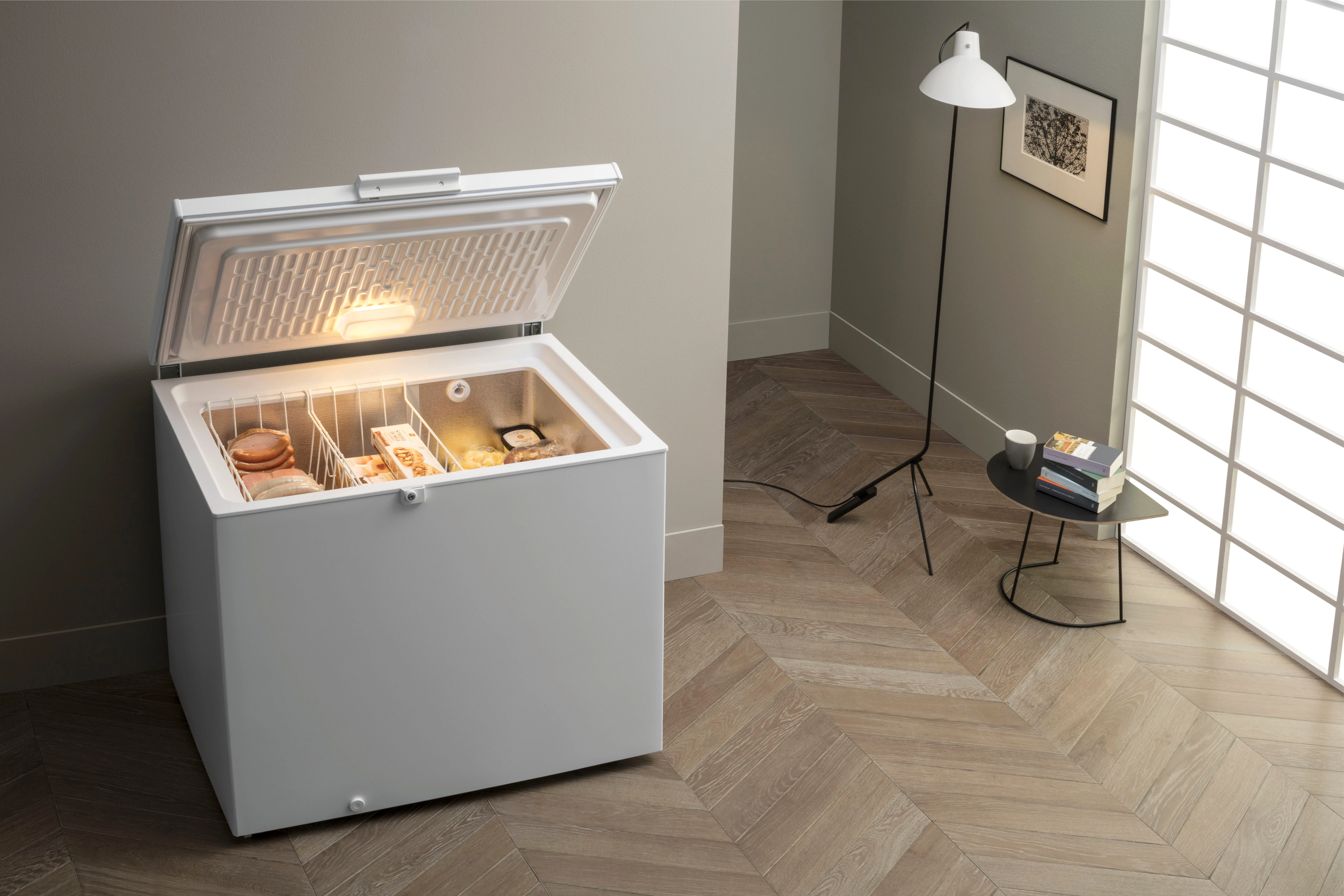 BAUKNECHT Gefriertruhe GTD 508 FA, 118 cm breit, 315 l, FrostAway