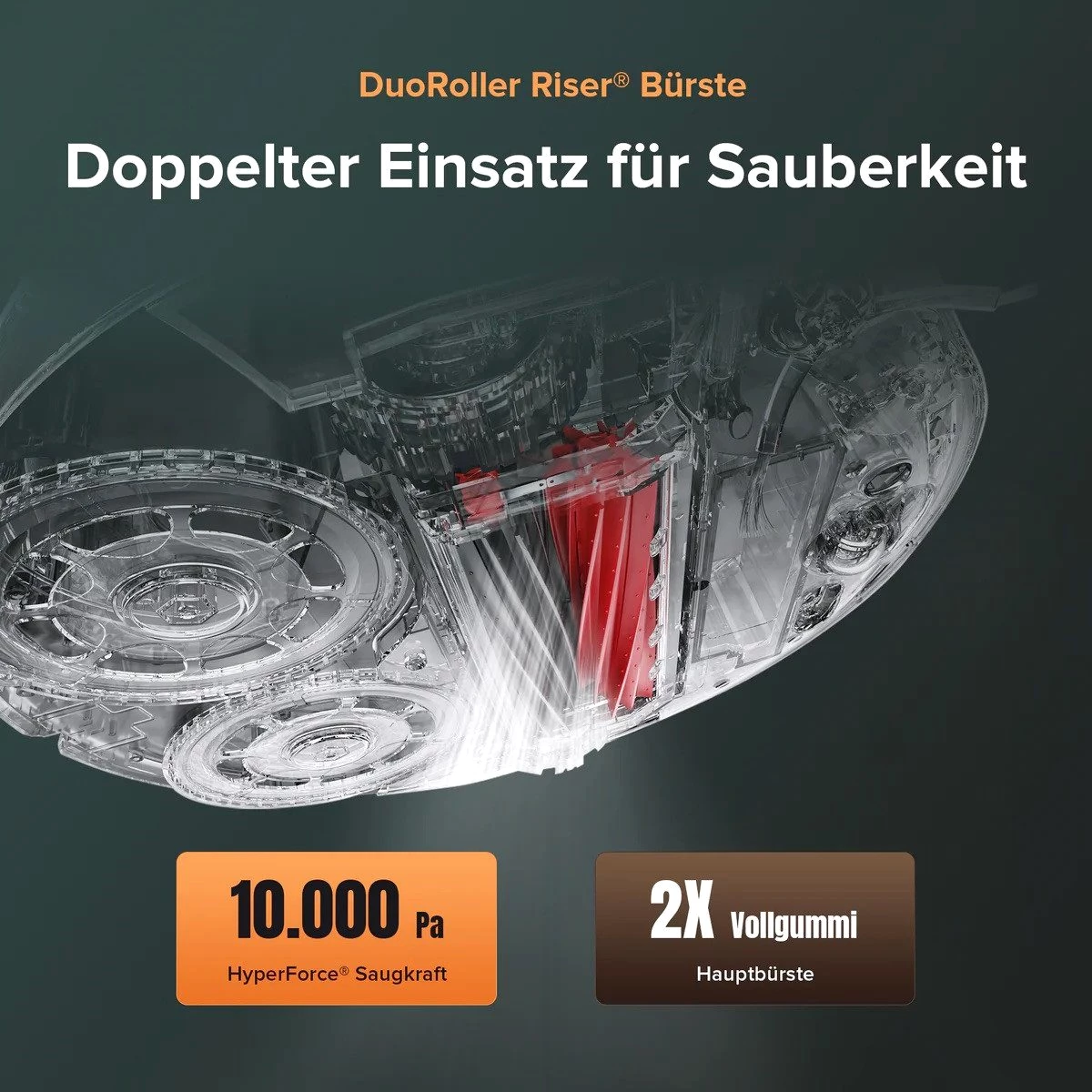 Roborock Nass-Trocken-Saugroboter Roborock Qrevo Master Saugroboter mit 3.0 Dockingstation Weiß