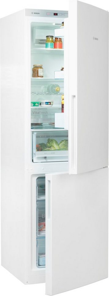 BOSCH Kühl-/Gefrierkombination KGE36AWCA, 186 cm hoch, 60 cm breit, Low Frost, V