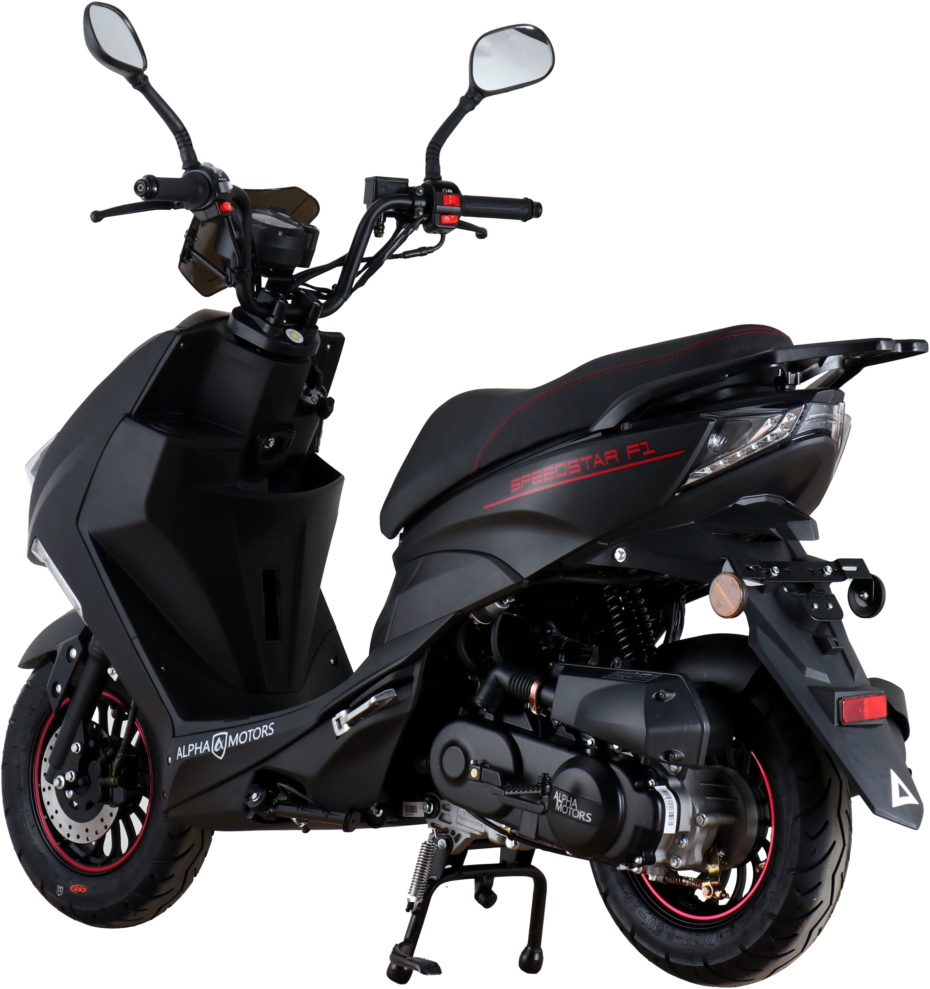 Alpha Motors Motorroller Speedstar FI, 50 ccm, 25 km/h, Euro 5, mit Lenkerschloss