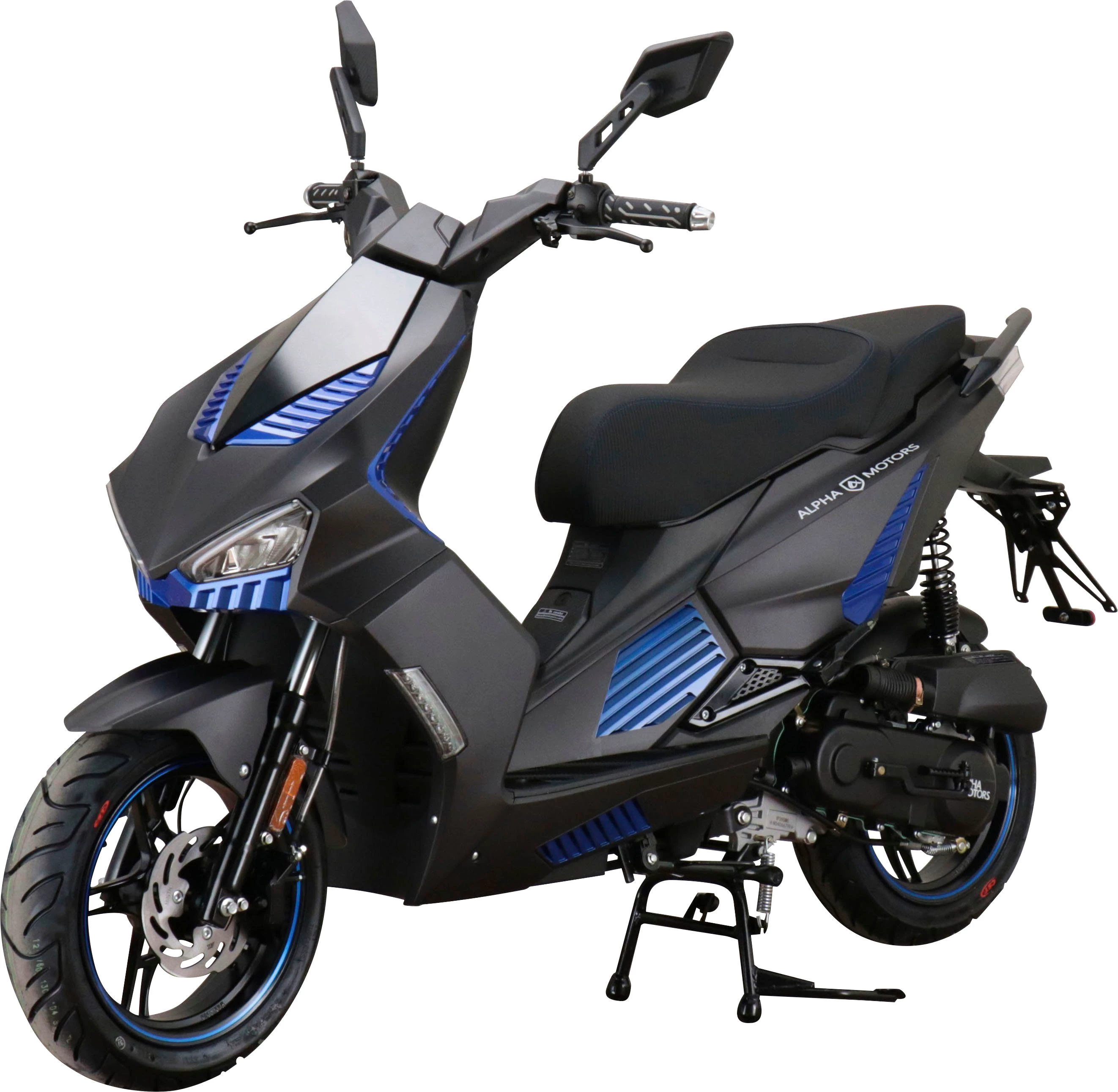 Alpha Motors Motorroller SHARK, 50 ccm, 45 km/h, Euro 5, mit integr. Alarmanlage