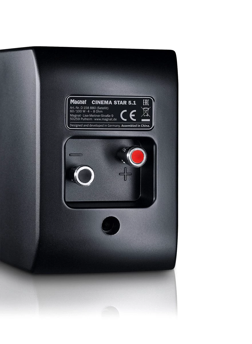Magnat Cinema Star 5.1 SUBWOOFER-SATELLITENSYSTEM MIT AKTIVEM SUBWOOFER Subwoofer