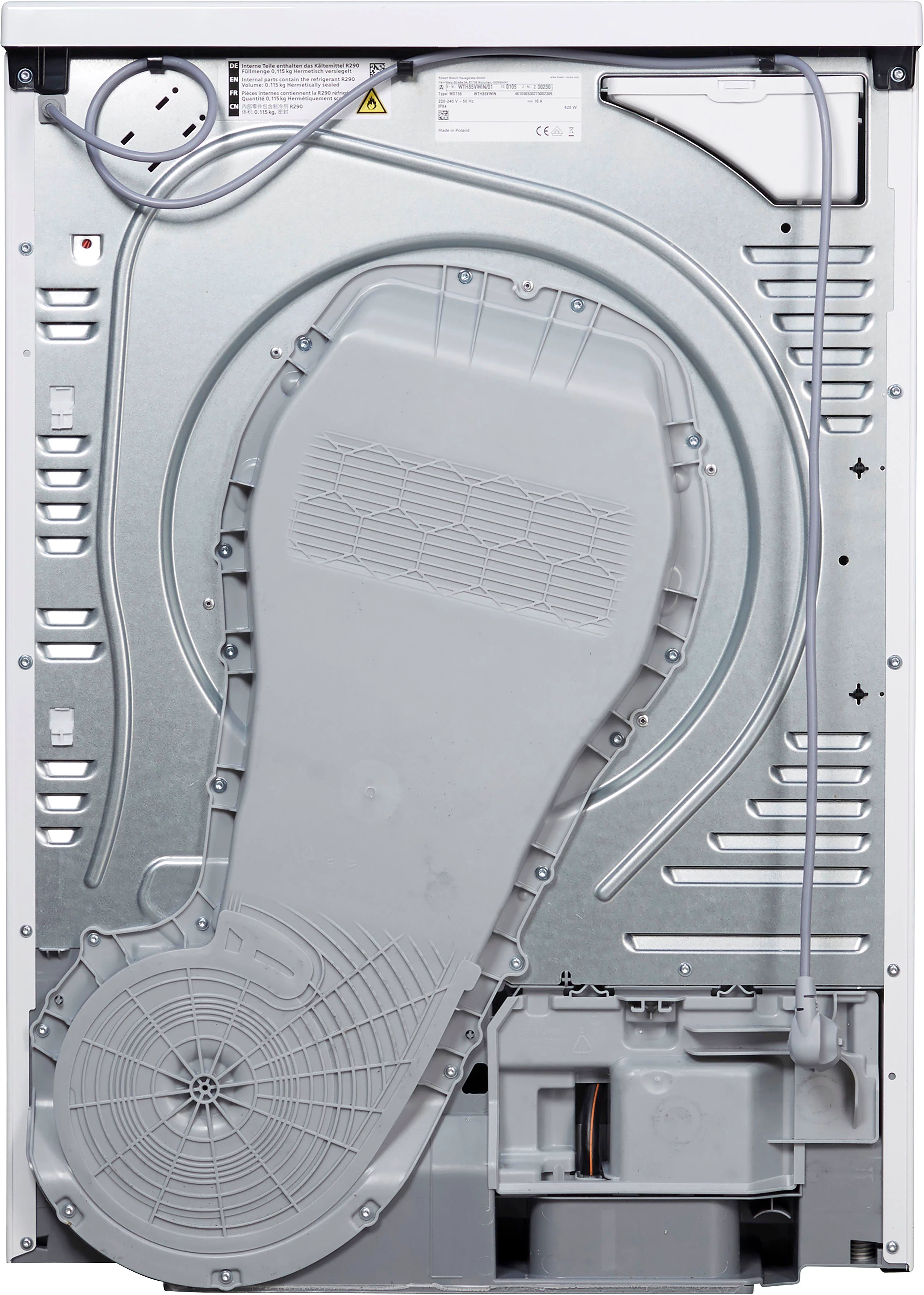 BOSCH Wärmepumpentrockner WTH85VWIN, 8 kg