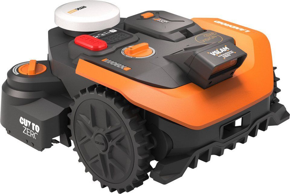 Worx Rasenmähroboter Landroid Vision Cloud WR308E 2WD ohne Begrenzungskabel, Aut