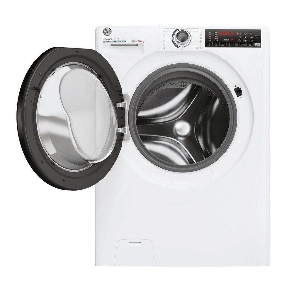 Hoover Waschmaschine H-WASH 350 H3WPS6106TAMB-S, 10 kg, 1600 U/min, Dampf-Funkti