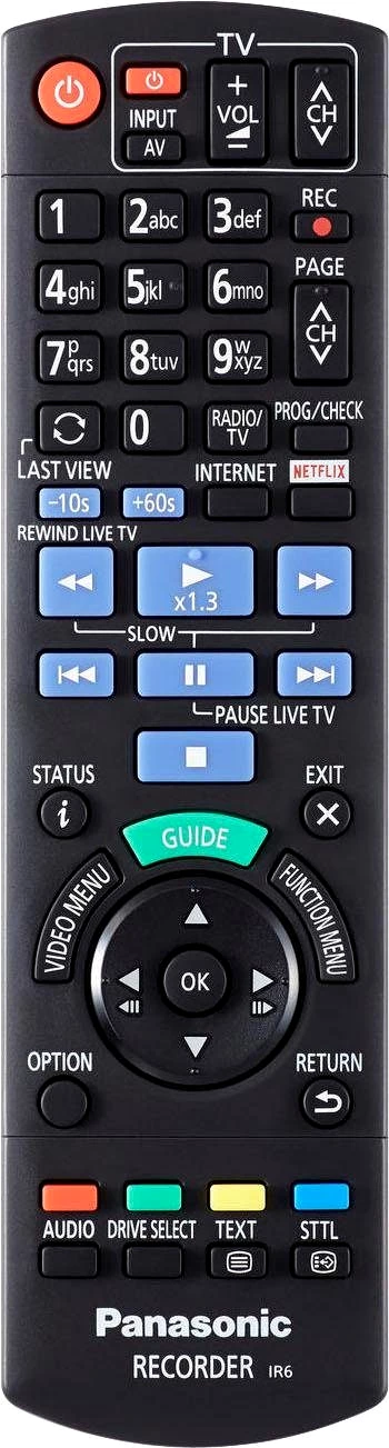 Panasonic DMR-UBS70 Blu-ray-Rekorder , WLAN, 4K Upscaling, 500 GB Festplatte, für DVB-S