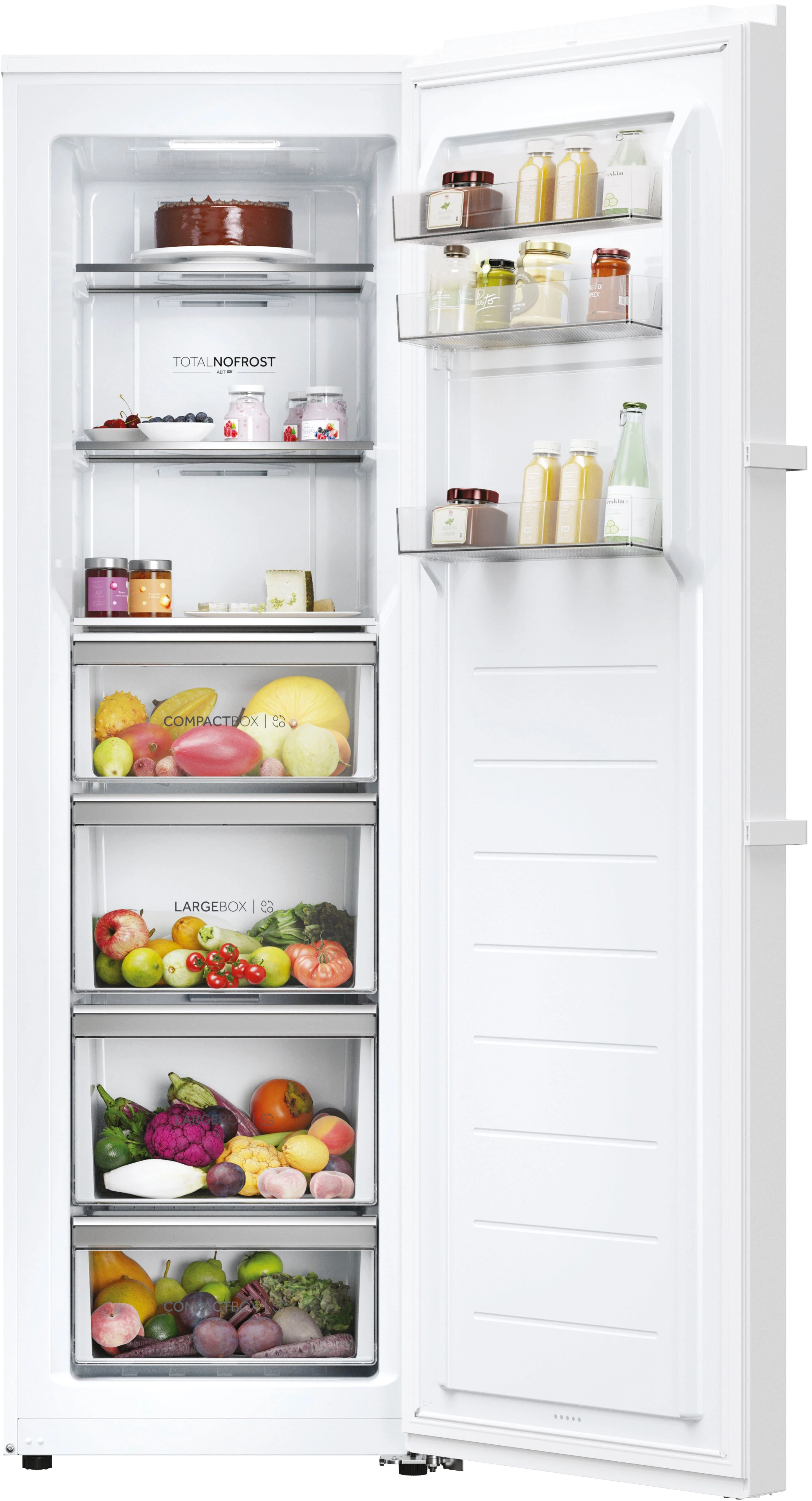 Haier Gefrierschrank H4F306WCH1, 190 cm hoch, 60 cm breit, TWIST ICE MAKER