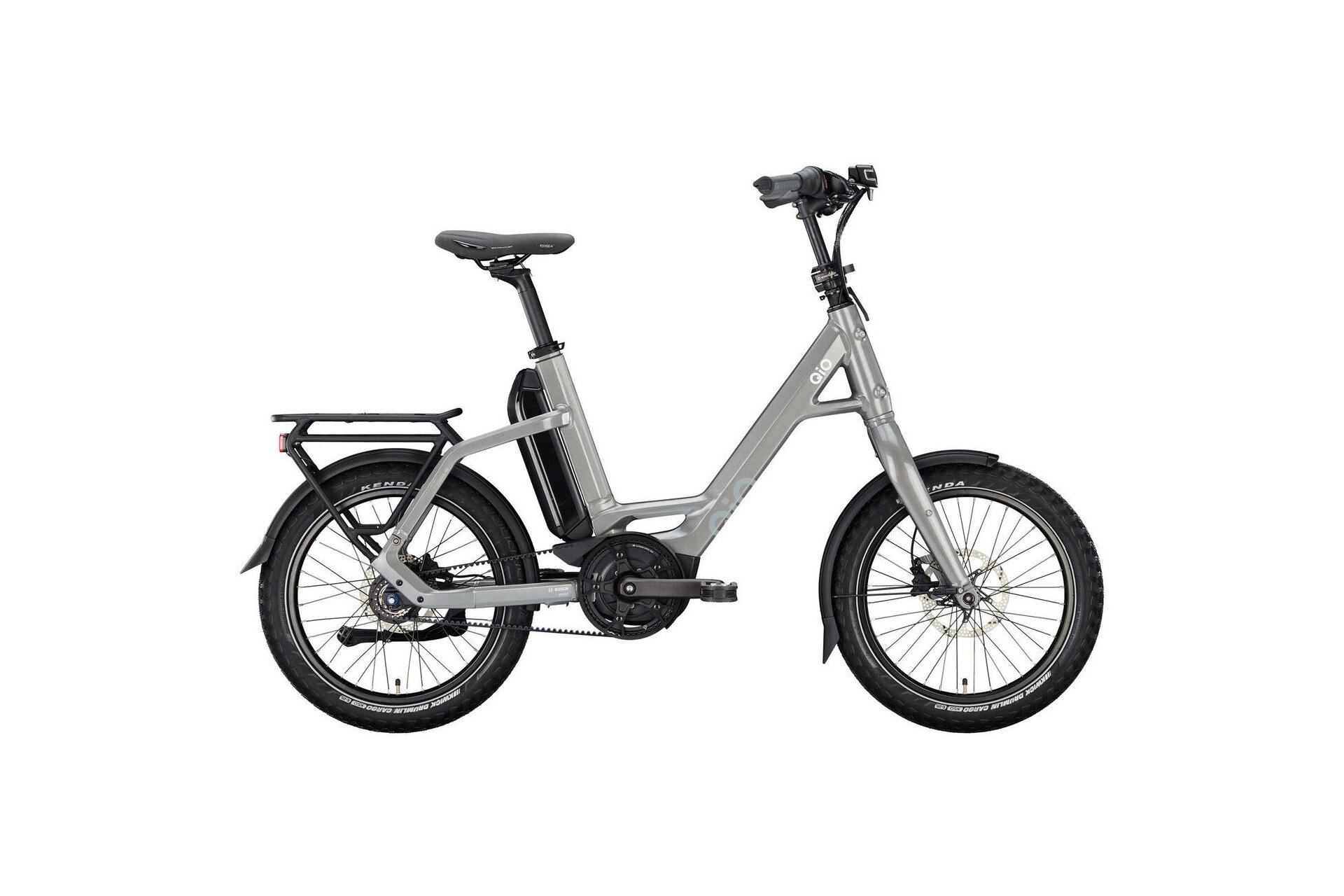 QiO EINS AP-8R RT - 400 Wh - 20 Zoll - Compact Grau