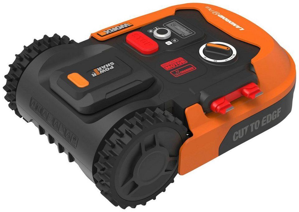 Worx Rasenmähroboter Landroid M500 Plus, bis 500 m² Rasenfläche, (Set), 500m², 2