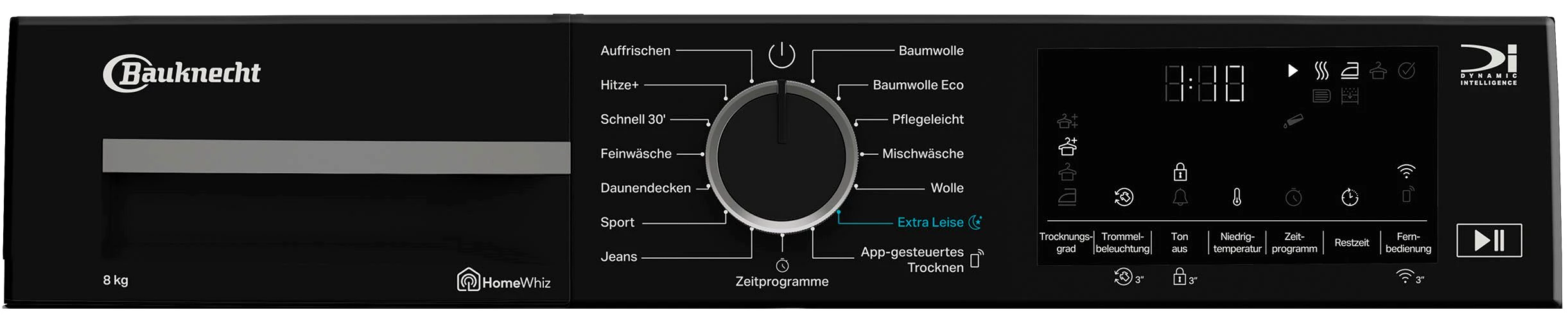BAUKNECHT Wärmepumpentrockner TR SUPER ECO 8C, 8 kg