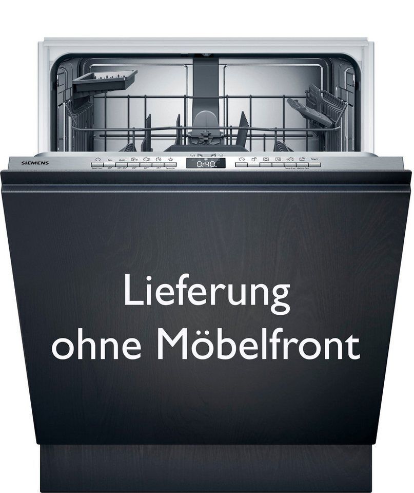 SIEMENS vollintegrierbarer Geschirrspüler iQ300 SN63EX28AE, 13 Maßgedecke, Made