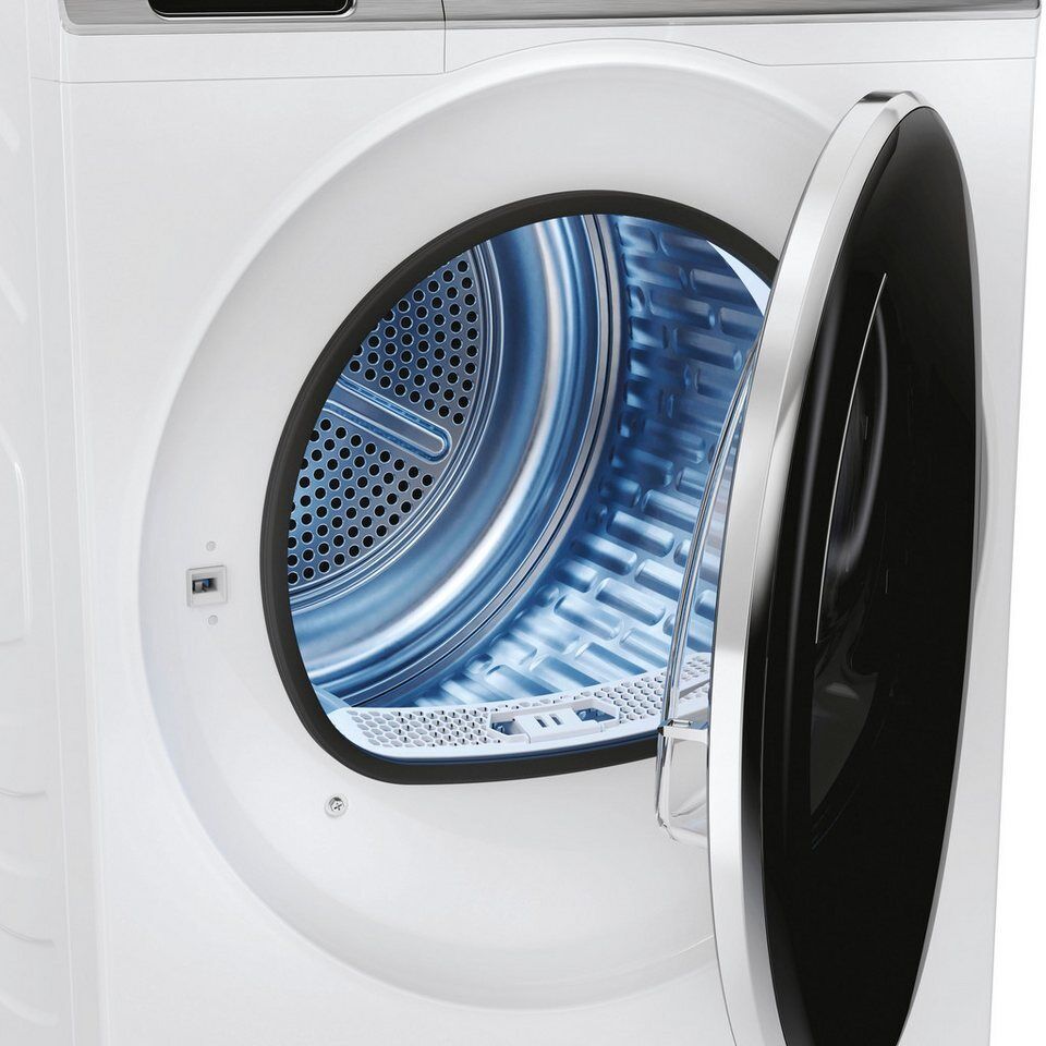 Haier Wärmepumpentrockner HD90-A3Q979U1, Smarte Bedienung via hOn App