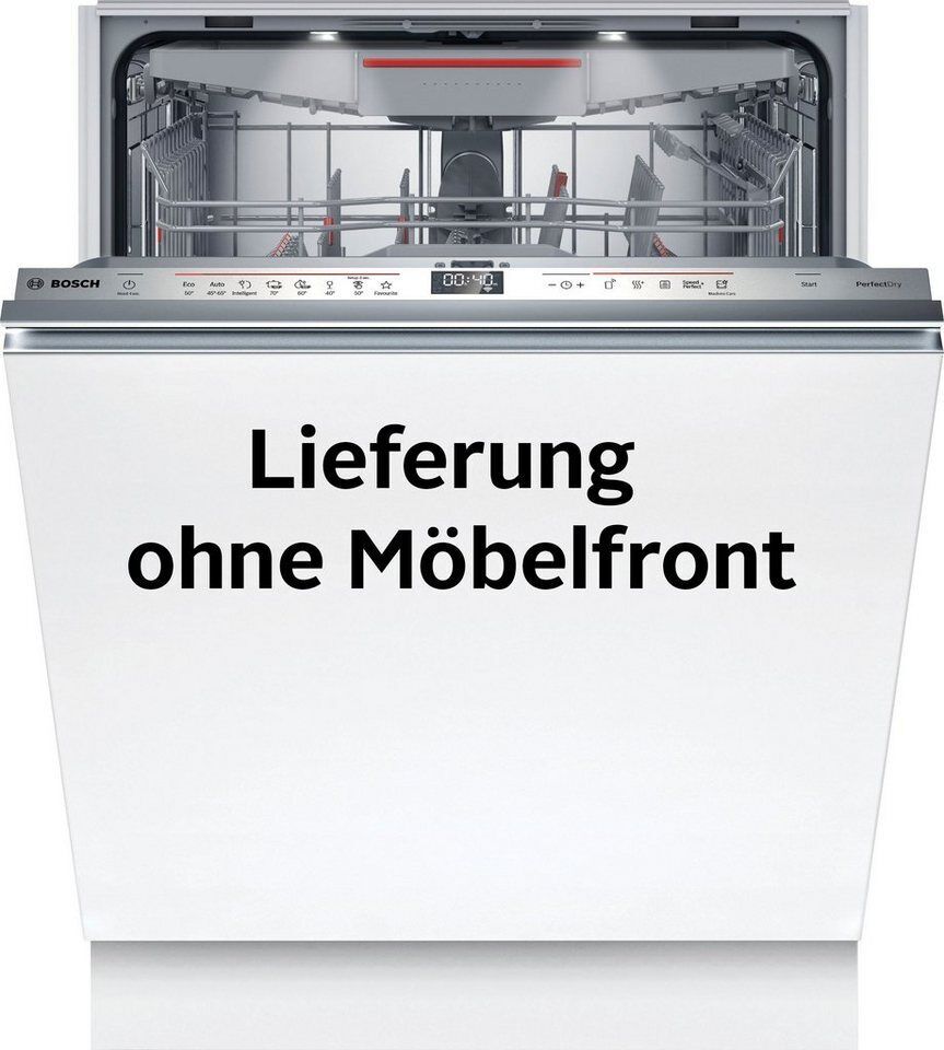 BOSCH vollintegrierbarer Geschirrspüler Serie 6 SMV6ZCX16E, 14 Maßgedecke, Time