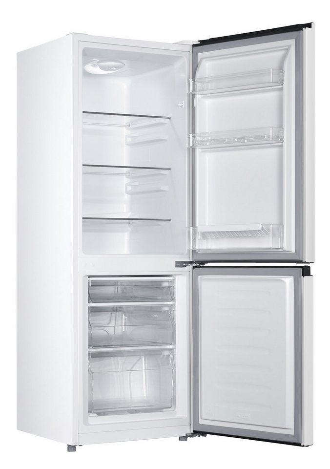 Hanseatic Kühl-/Gefrierkombination HKGK14349BW, 143 cm hoch, 49,5 cm breit