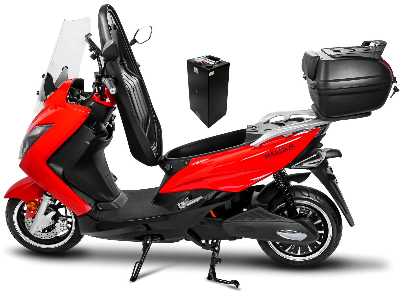 Rolektro E-Motorroller Maximus MX2-45, 1 Akku, 3000 W, 45 km/h, bis zu 84 km Reichweite