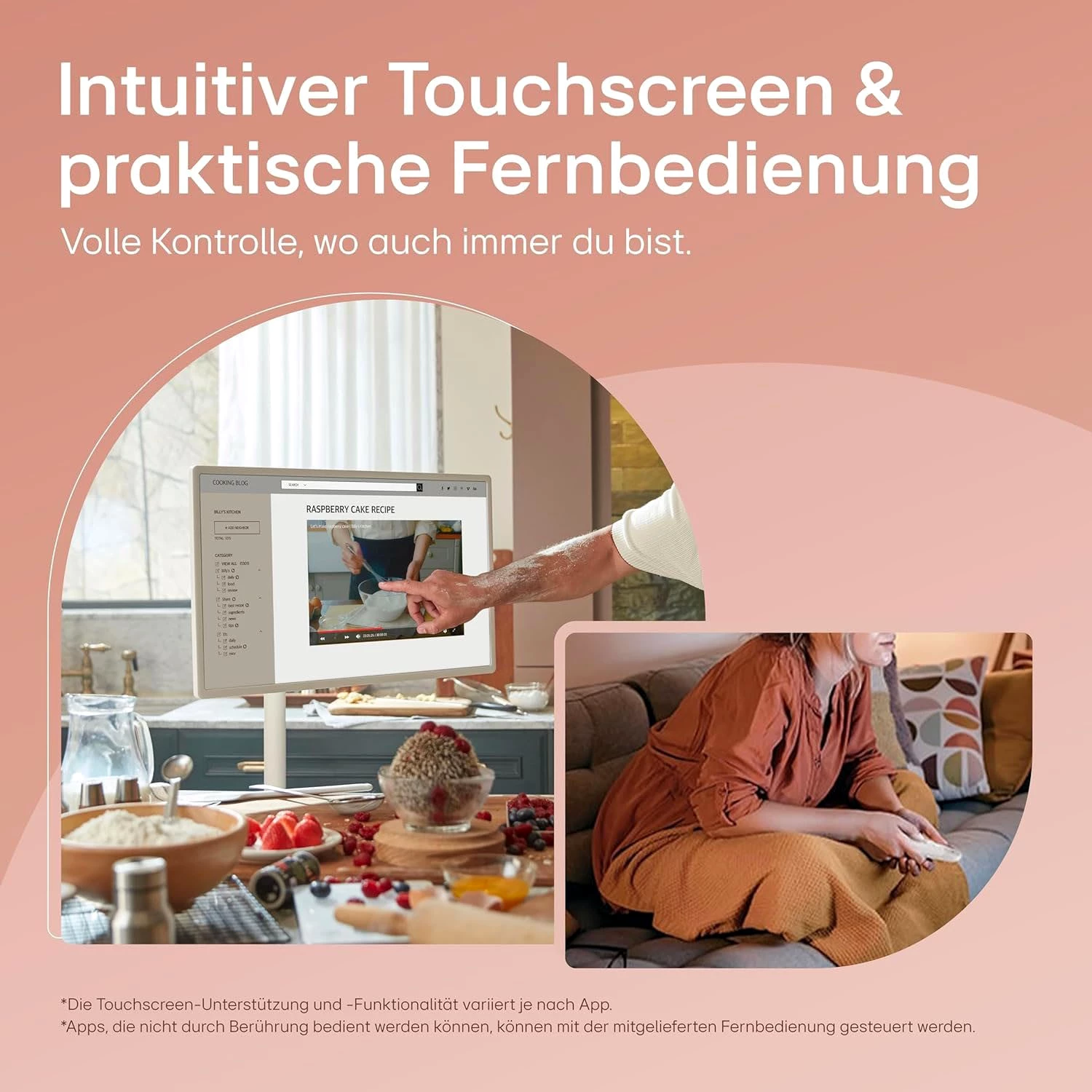 LG 27ART10AKPL LED-Fernseher , Dreh- & Neigbar, StanbyME)