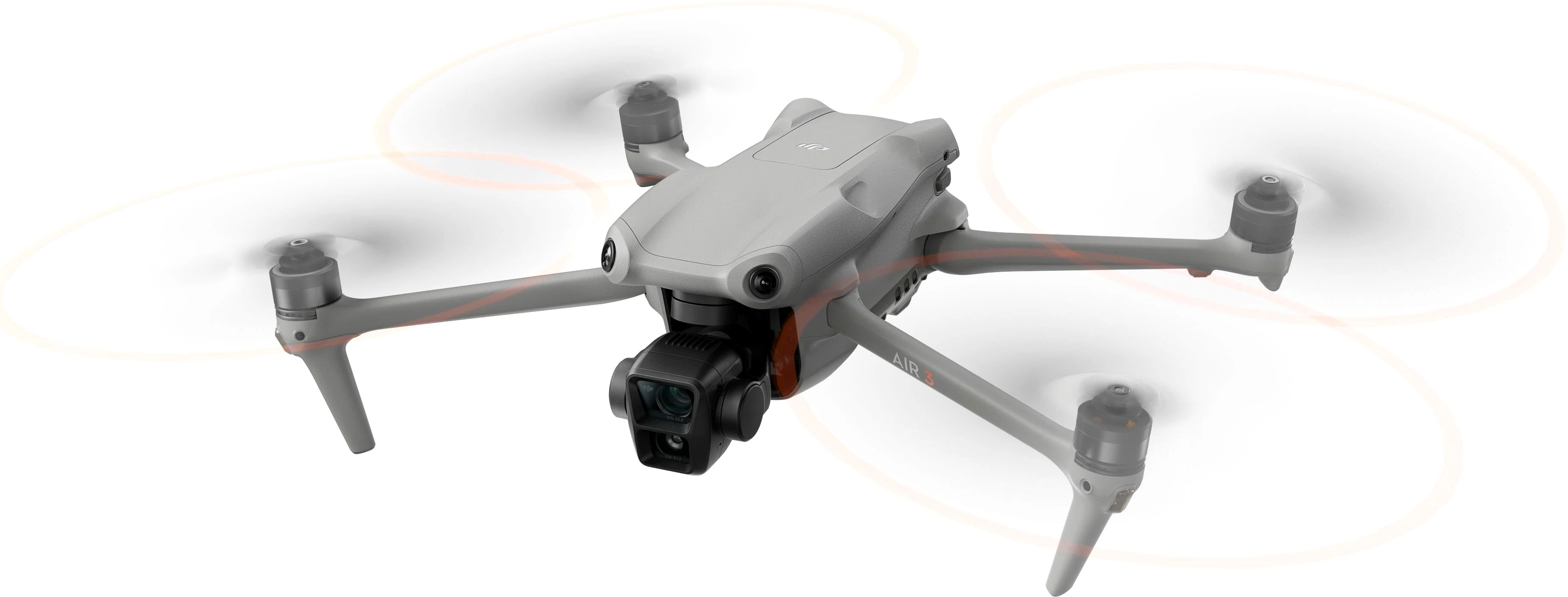 DJI Air 3 Fly More Combo  Drohne (4K Ultra HD, DJI RC 2 Fernsteuerung, 3 Akkus