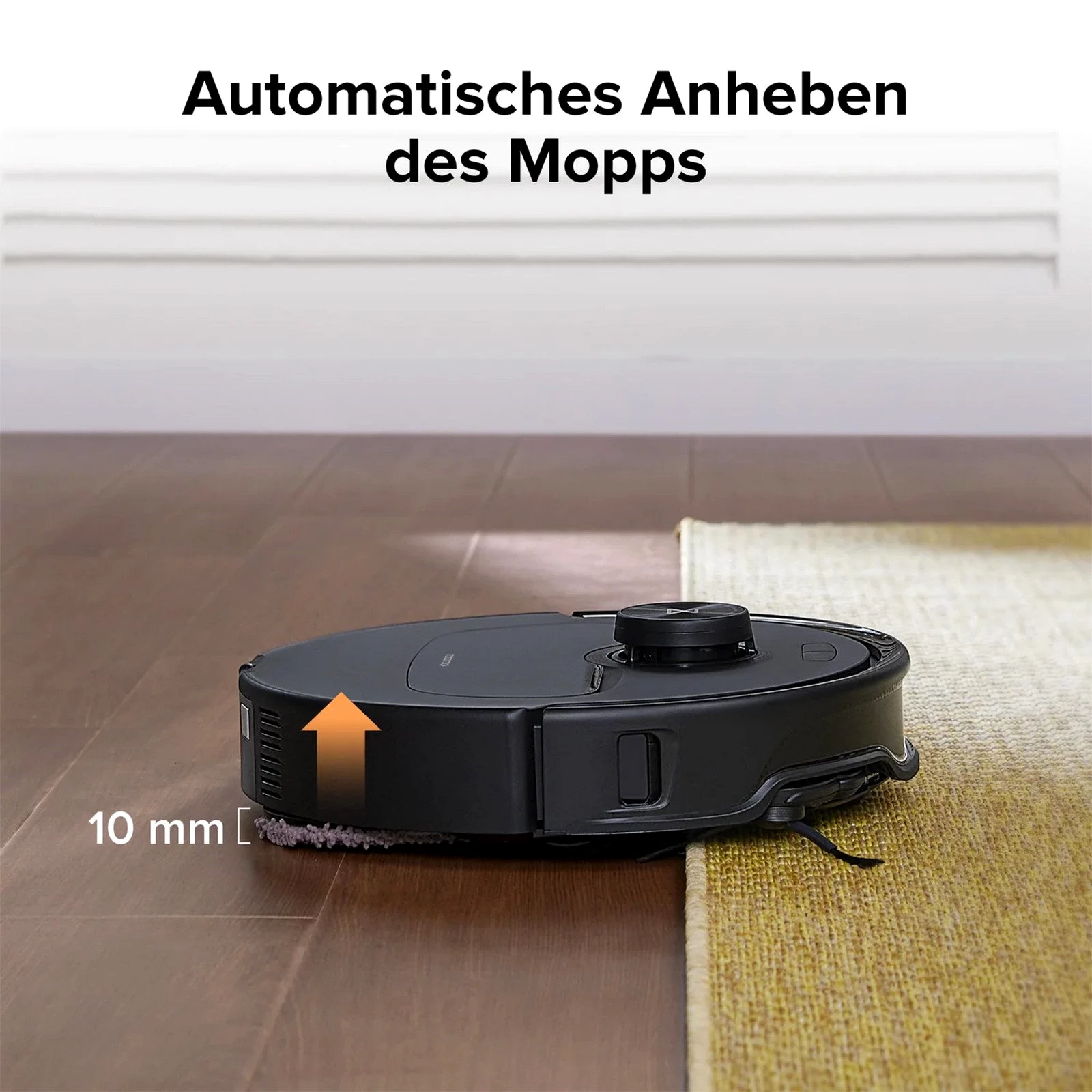 ROBOROCK Saugroboter Qrevo Master 10000pa Saugkraft, All-in-One-Dock AI Hindernisvermeidung