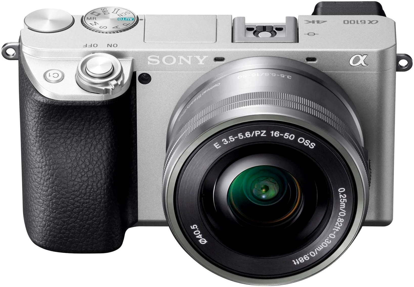 Sony Alpha 6100 + 16-50mm Objektiv Kompaktkamera (24,2 MP, Bluetooth)