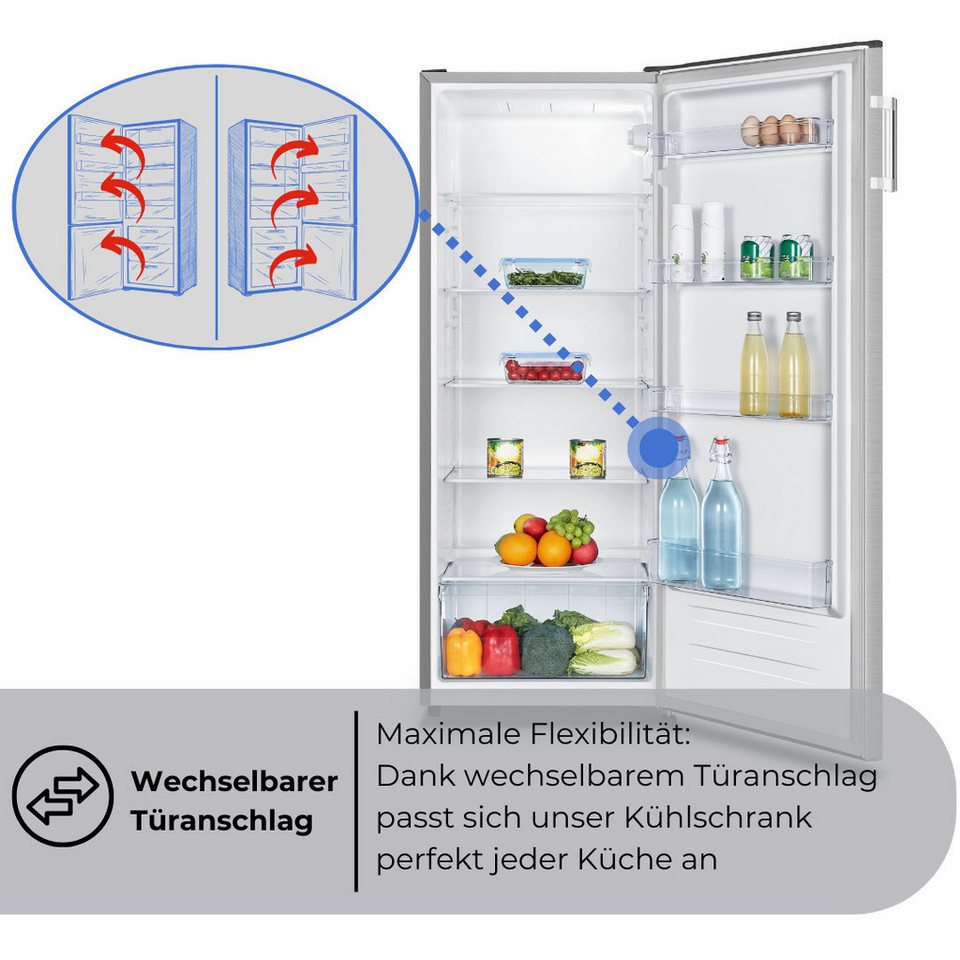 PKM Kühlschrank KS242.0EIX, 55 cm breit
