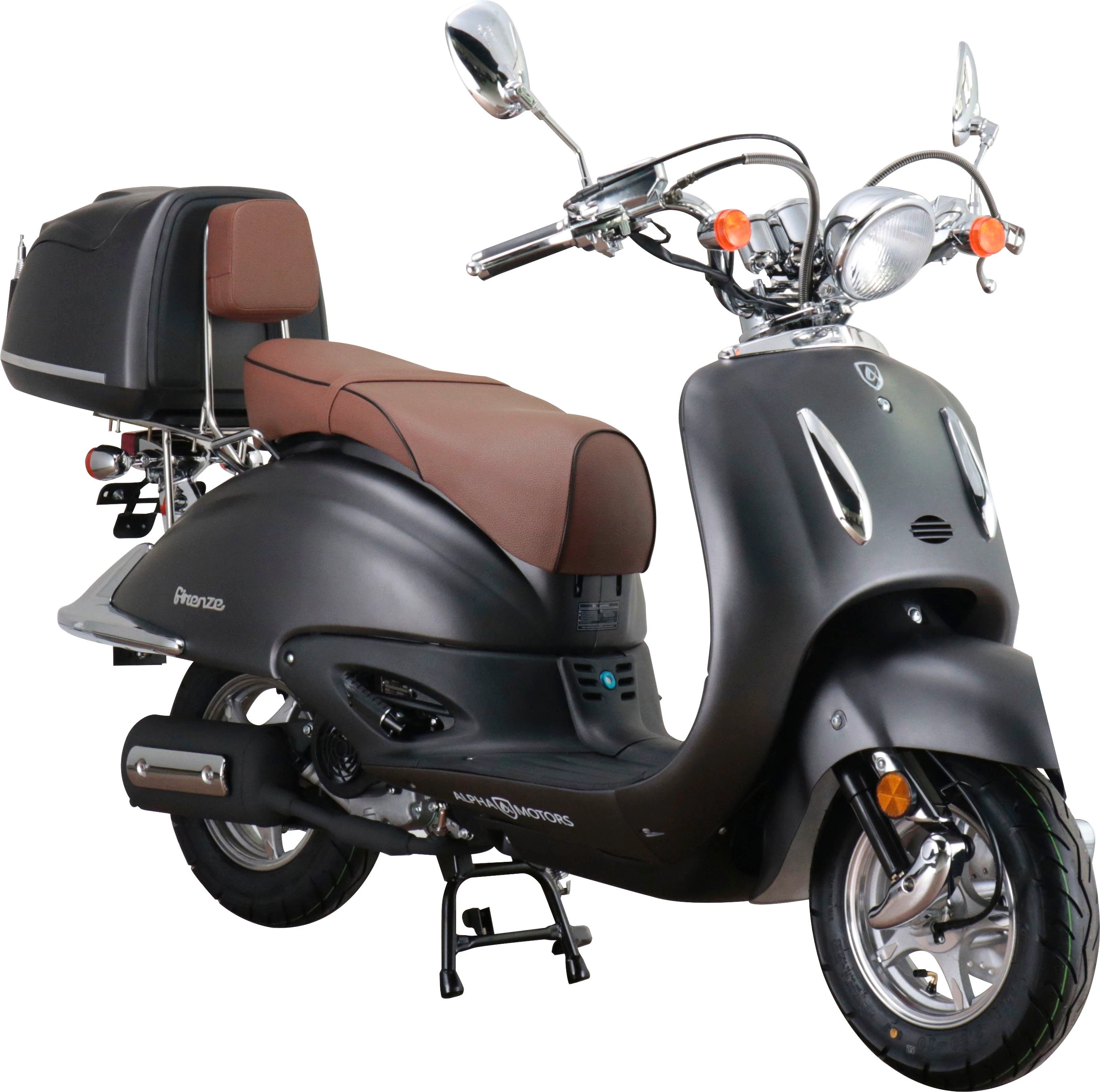 ALPHA MOTORS Motorroller Retro Firenze 50 ccm, 45 km/h, Euro 5, , mit Lenkerschloss