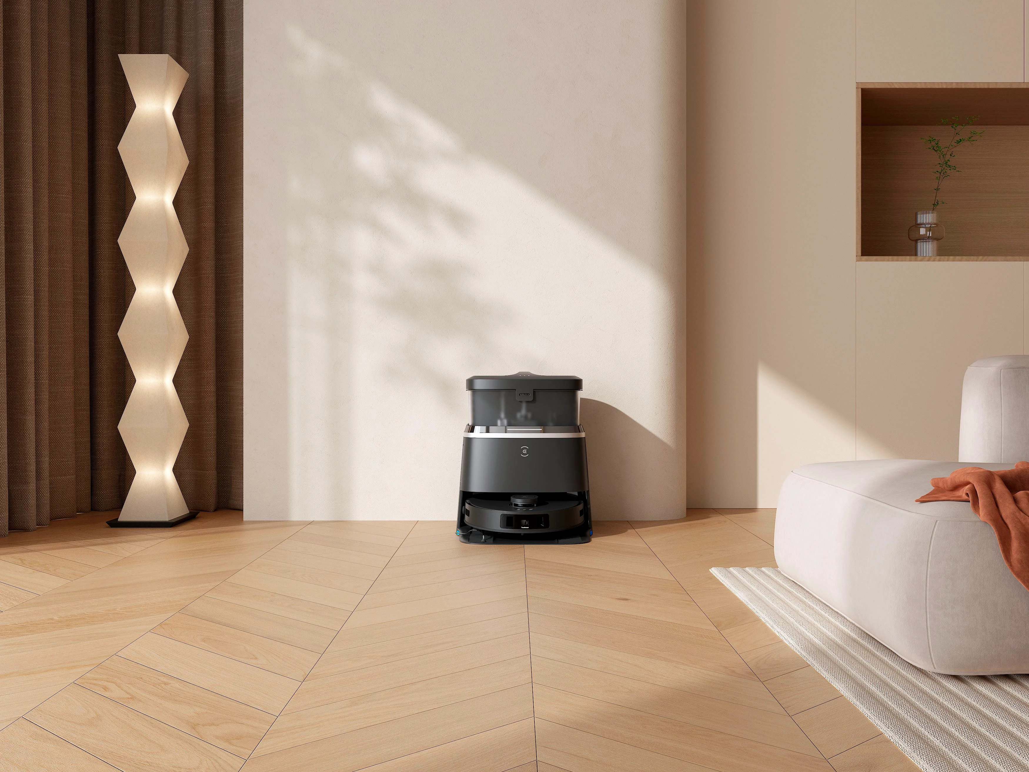 ECOVACS Nass-Trocken-Saugroboter DEEBOT T30 OMNI, 11.000PA, Mini OMNI Station, Mopphebesystem