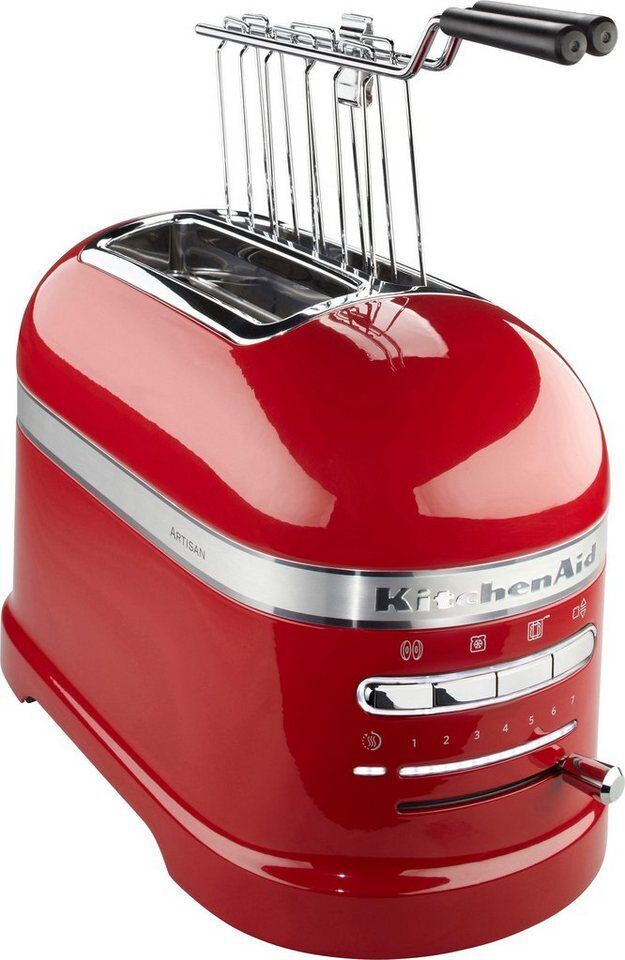 KitchenAid Toaster Artisan 5KMT2204EER EMPIRE ROT, 2 kurze Schlitze, für 2 Schei