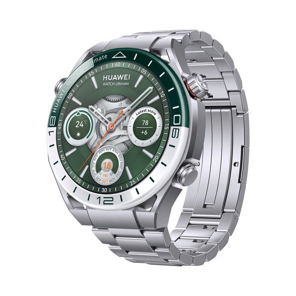 Huawei Watch Ultimate Smartwatch (3,81 cm/1,5 Zoll, Harmony OS), Titan-Armband,
