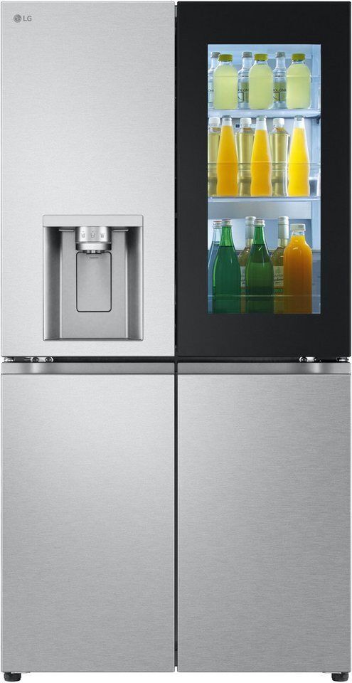 LG Multi Door InstaView® Multi-Door GMG961MBKE, 179,2 cm hoch, 91,4 cm breit